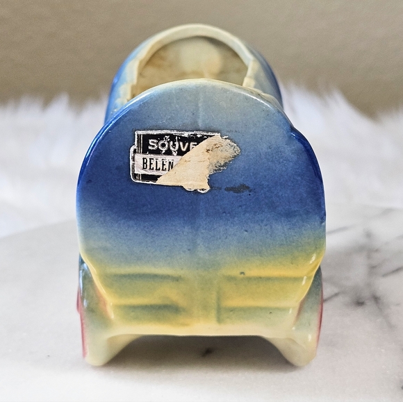 Shawnee Pottery Chuck Wagon covered wagon western style vintage planter - Picture 4 of 10